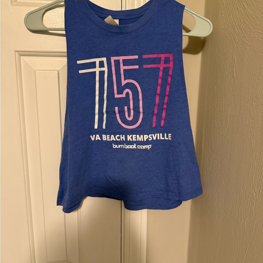 Burn boot camp tank medium